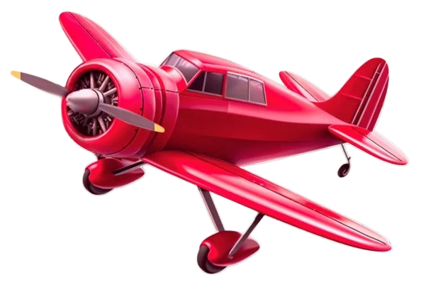 Aviator plane climbing